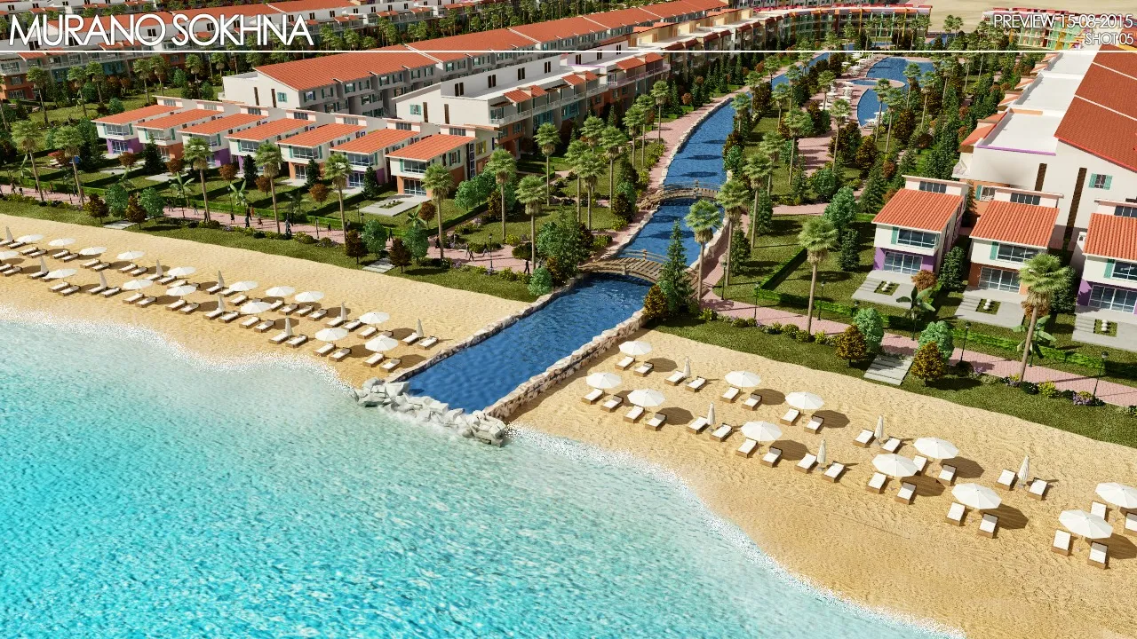 Chalet for sale in Murano Wadi Degla in Ain Sokhna of 90 m² with 2 bedrooms