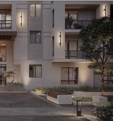 Duplex for sale in O West Orascom in October Gardens of 155 m² with 2 bedrooms