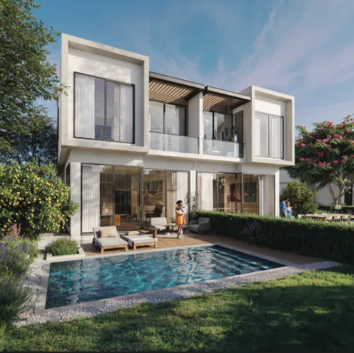 توين هاوس للبيع في ذا فى ريزيدنس - فيلاجيو في مدينة السادس من أكتوبر بمساحة 255 م² تتكون من 4 غرف