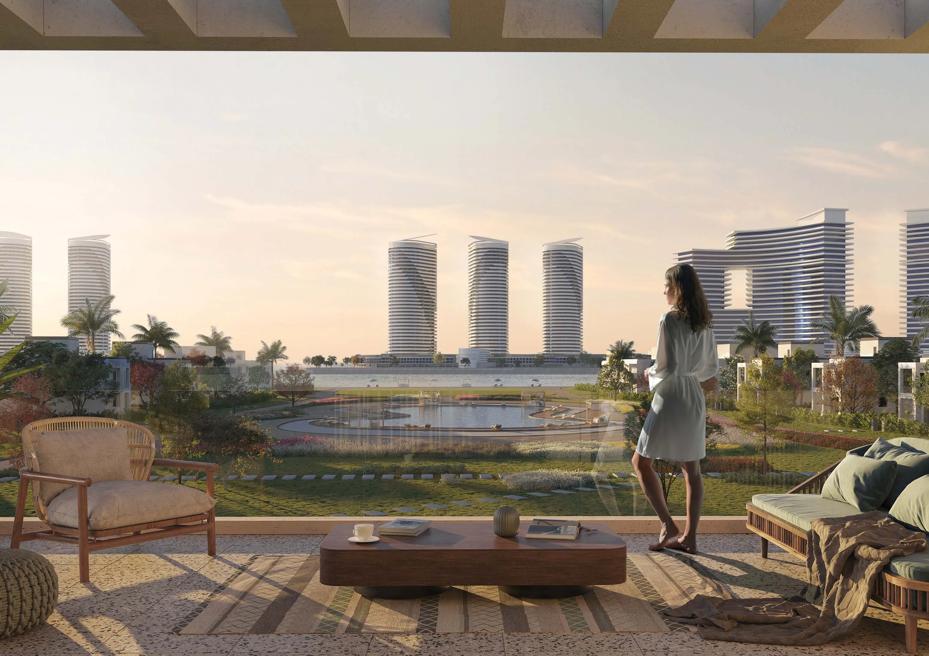 Townhouse for sale in Mazarine Townhouse in Al Alamein of 0 m² with 3 bedrooms