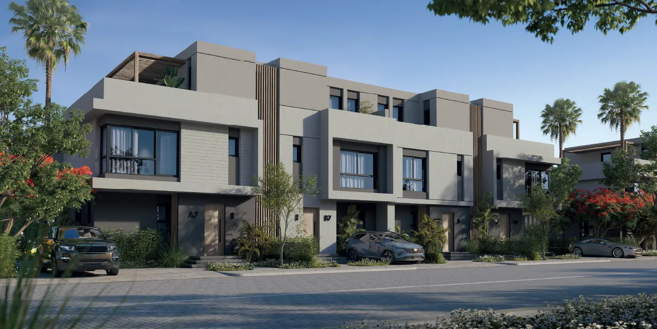 تاون هاوس للبيع في سوان ليك ويست في مدينة السادس من أكتوبر بمساحة 0 م² تتكون من 3 غرف