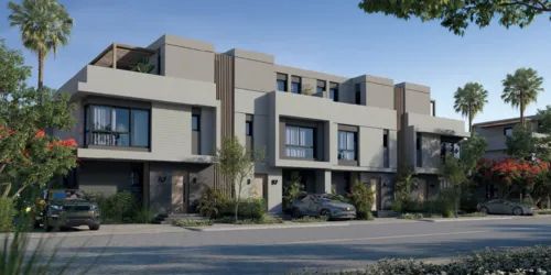 تاون هاوس للبيع في سوان ليك ويست في مدينة السادس من أكتوبر بمساحة 0 م² تتكون من 3 غرف