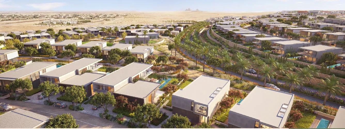 Twinhouse for sale in Swan Lake West in 6th of October City of 0 m² with 3 bedrooms