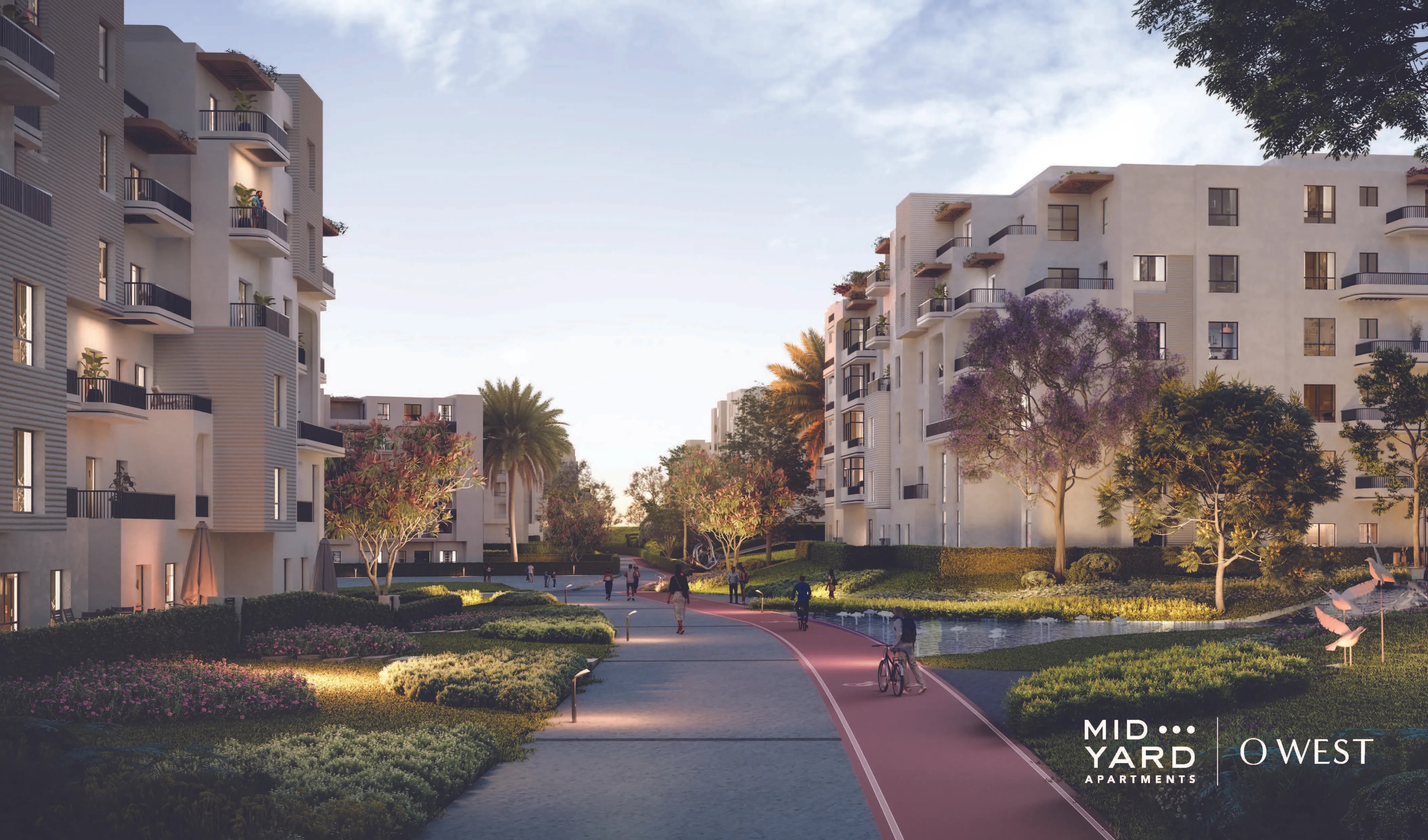 Apartment for sale in Midyard in October Gardens of 116 m² with 2 bedrooms