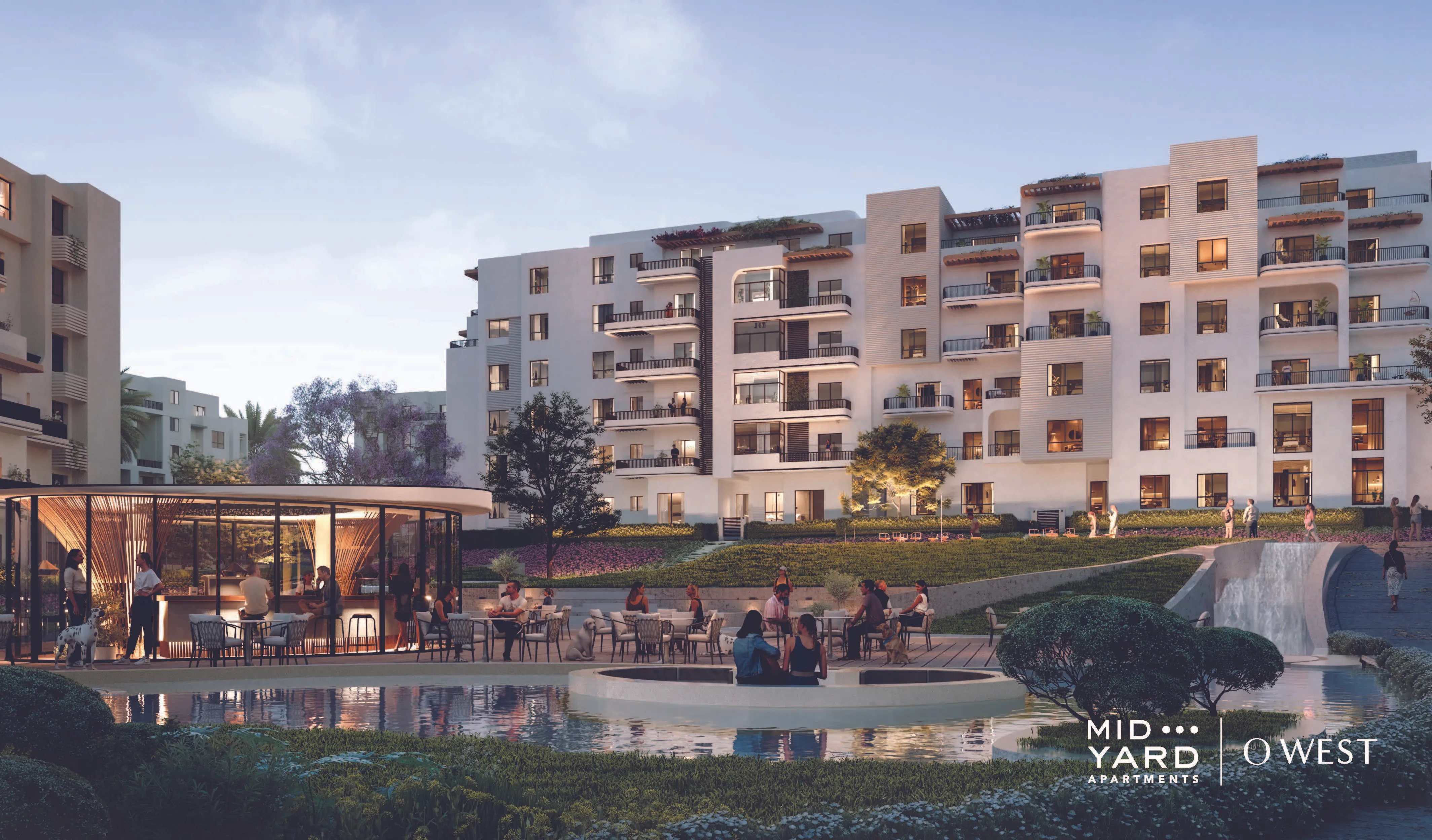 Apartment for sale in Midyard in October Gardens of 116 m² with 2 bedrooms