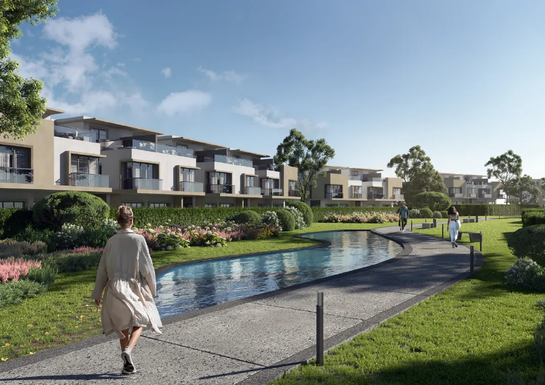 شقة للبيع في البوسكو سيتي في مدينة المستقبل بمساحة 112 م² تتكون من 2 غرف