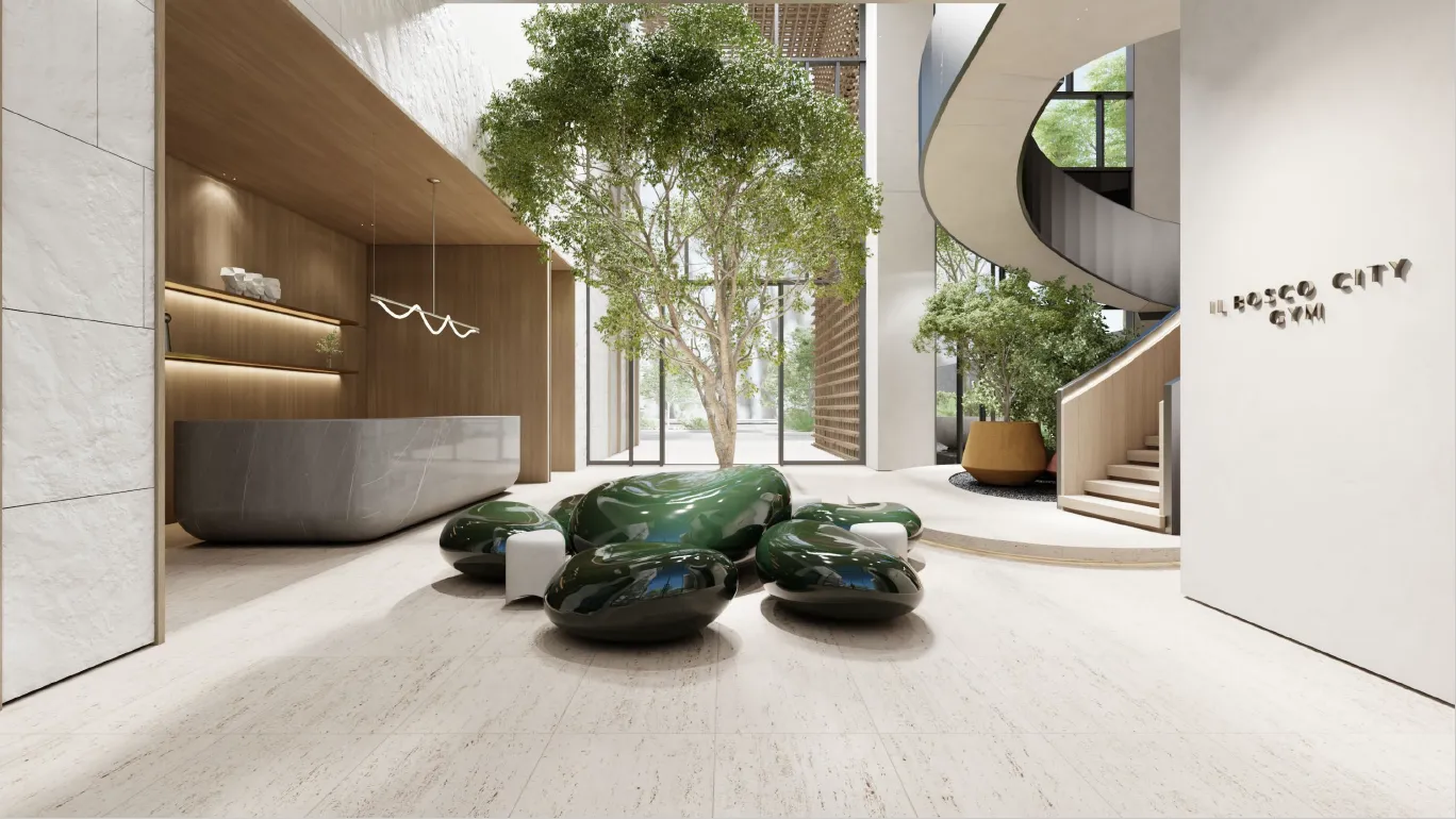 شقة للبيع في البوسكو سيتي في مدينة المستقبل بمساحة 112 م² تتكون من 2 غرف