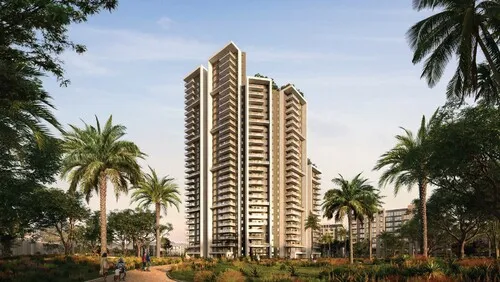 Apartment for sale in Club Side Towers - Zed East  in New Cairo of 131 m² with 2 bedrooms