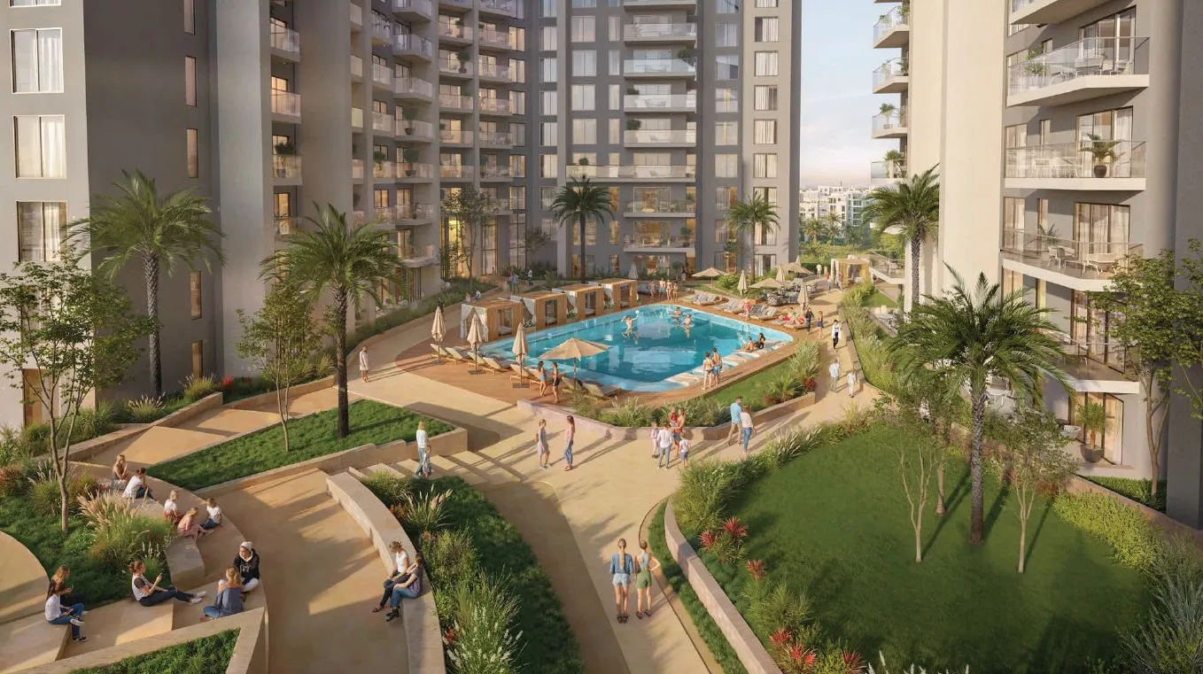 Apartment for sale in Club Side Towers - Zed East  in New Cairo of 197 m² with 3 bedrooms