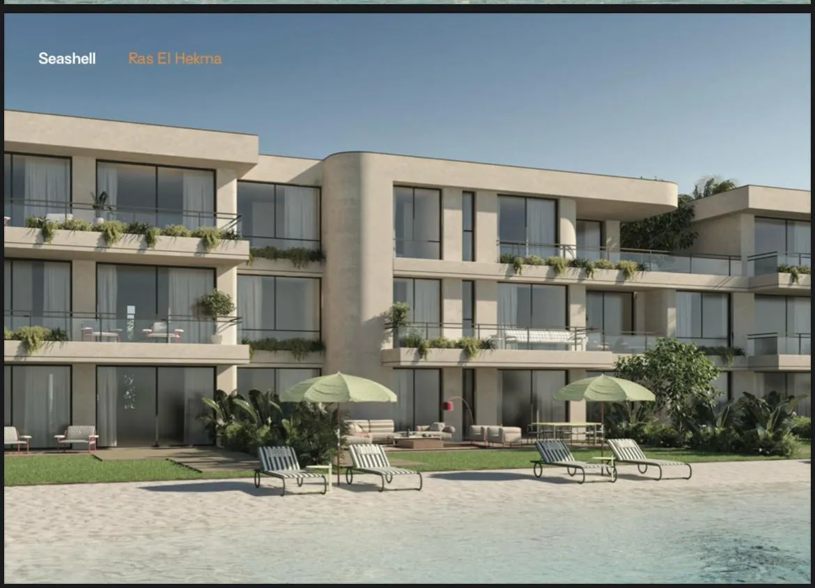 for sale in Seashell Ras El Hekma in of 0 m² with 0 bedrooms