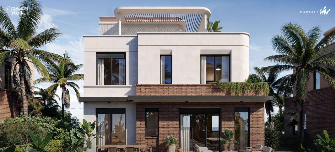 Villa for sale in Crescent Walk in 6th settlement of 0 m² with 5 bedrooms