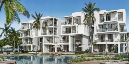 Chalet for sale in Rivette - Amwaj  in Sidi Abdel Rahman of 70 m² with 1 bedrooms
