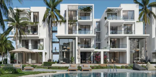 Chalet for sale in Rivette - Amwaj  in Sidi Abdel Rahman of 70 m² with 1 bedrooms
