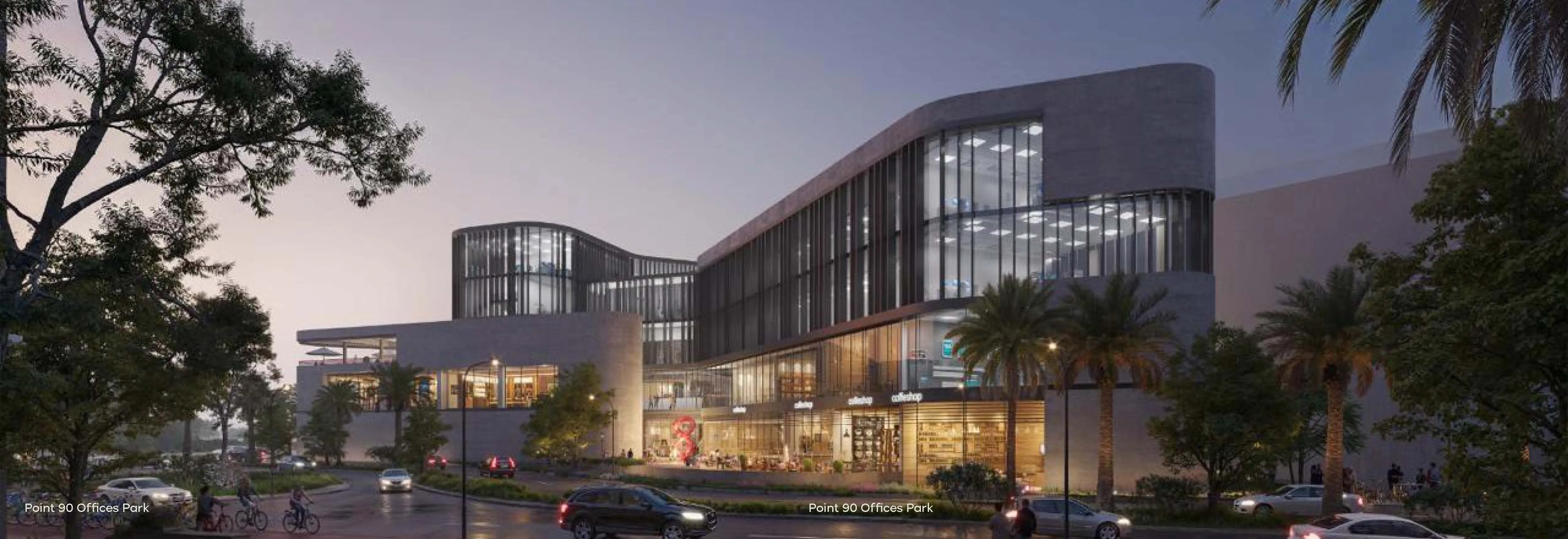 Office for sale in Point 90 Mall in New Cairo of 145 m² with 0 bedrooms