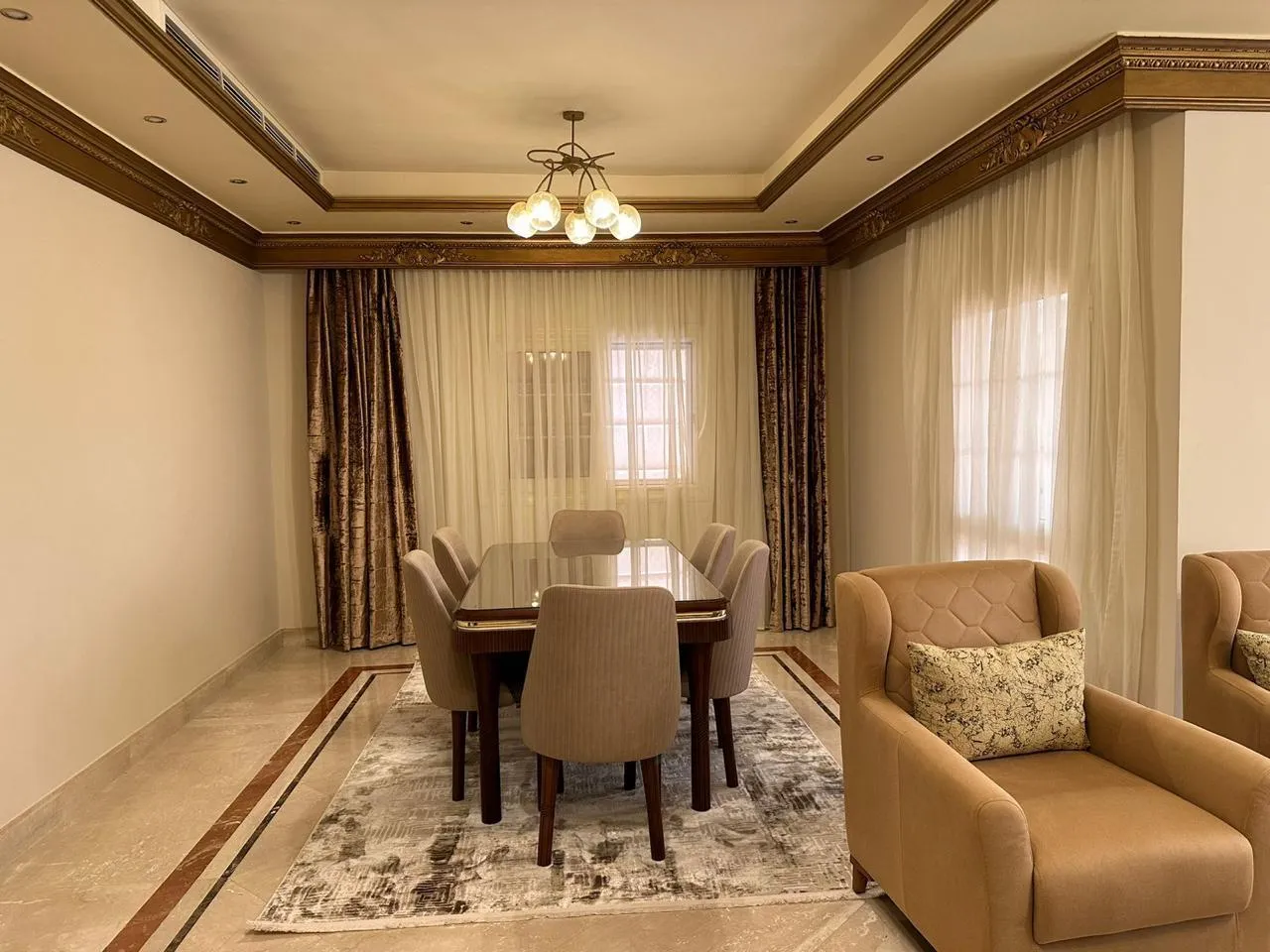 Apartment for sale in El Rehab  in New Cairo of 140 m² with 3 bedrooms