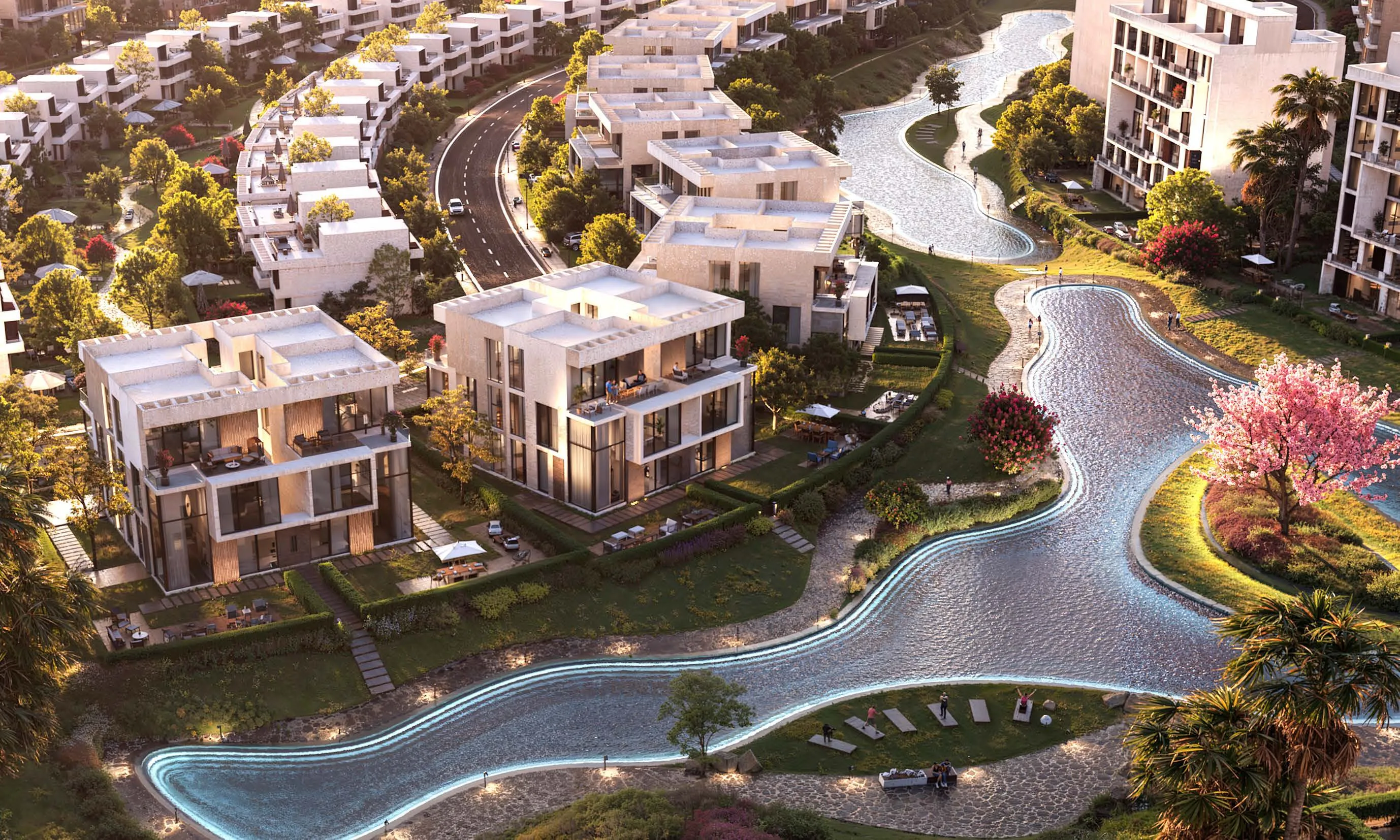 Apartment for sale in The Crest in New Cairo of 135 m² with 2 bedrooms
