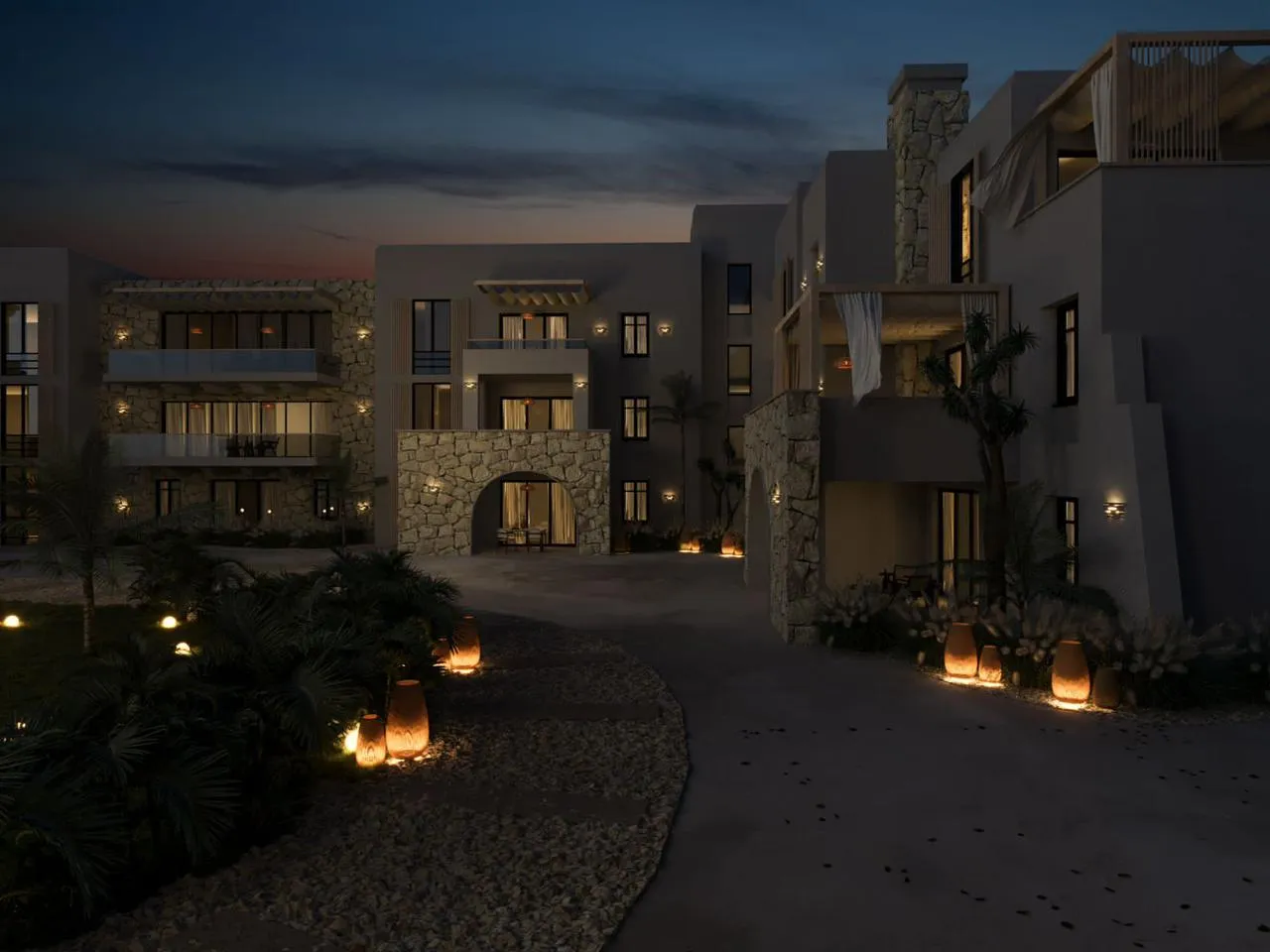 Serviced Apartment for sale in Zoya Ghazala Bay in Ghazala Bay of 88 m² with 1 bedrooms