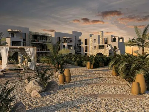 Serviced Apartment for sale in Zoya Ghazala Bay in Ghazala Bay of 88 m² with 1 bedrooms