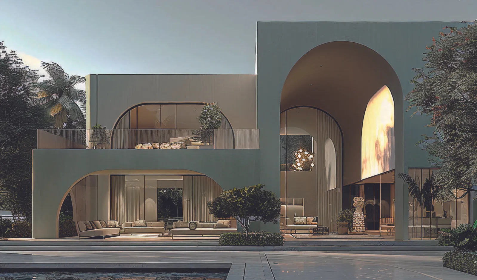 Villa for sale in Hacienda Heneish  in Sidi Heneish of 324 m² with 5 bedrooms