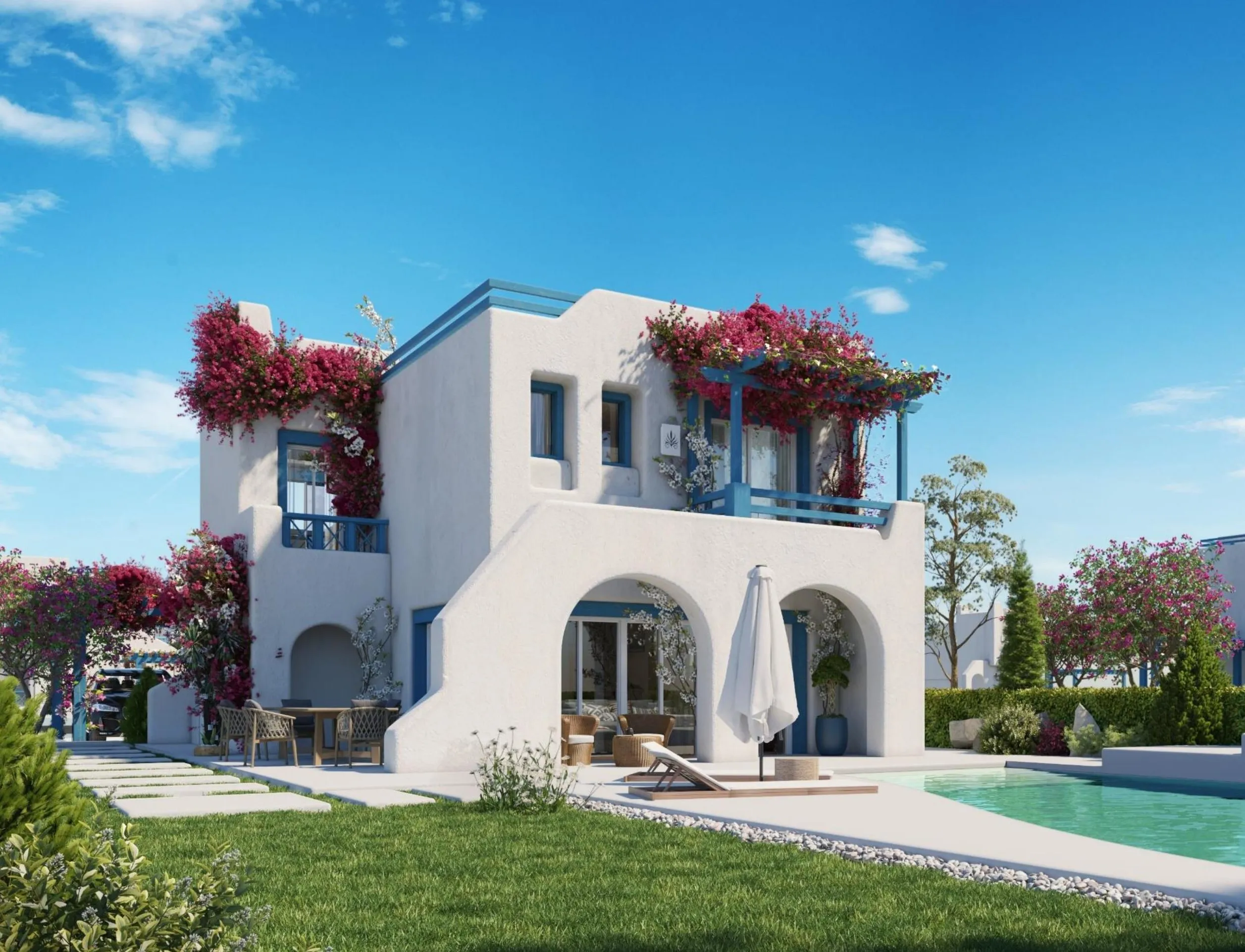 Villa for sale in Mountain View Ras El Hekma in Ras El Hekma of 155 m² with 4 bedrooms