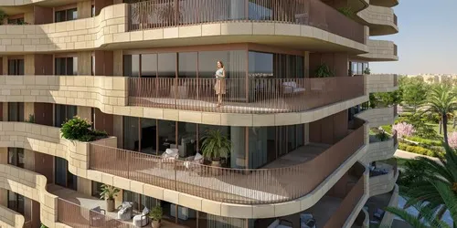 Apartment for sale in Casa D'Or - Zed in El Sheikh Zayed of 72 m² with 1 bedrooms