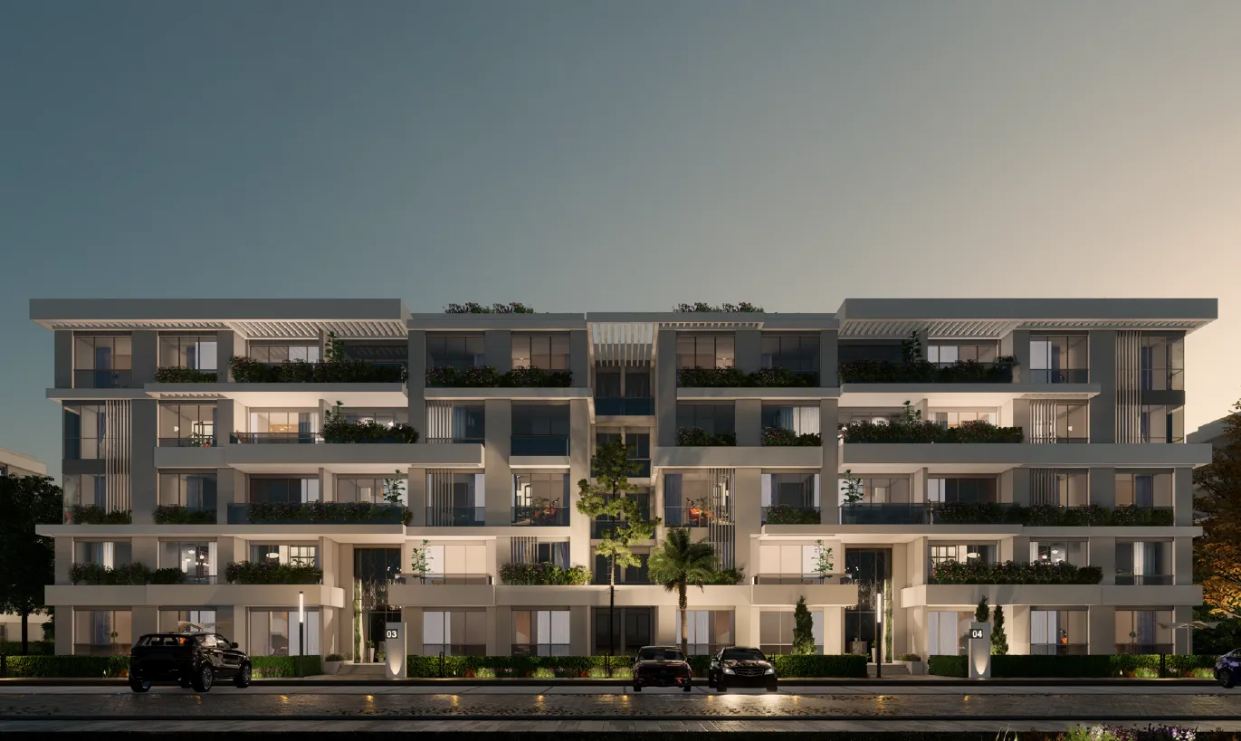 Apartment for sale in Bluetree in New Cairo of 240 m² with 4 bedrooms