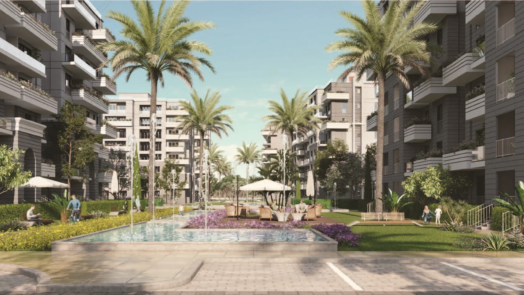 Apartment for sale in De Joya  3 in New Capital City of 292 m² with 4 bedrooms