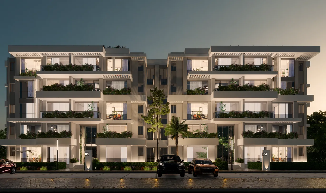 Apartment for sale in Bluetree in New Cairo of 105 m² with 2 bedrooms