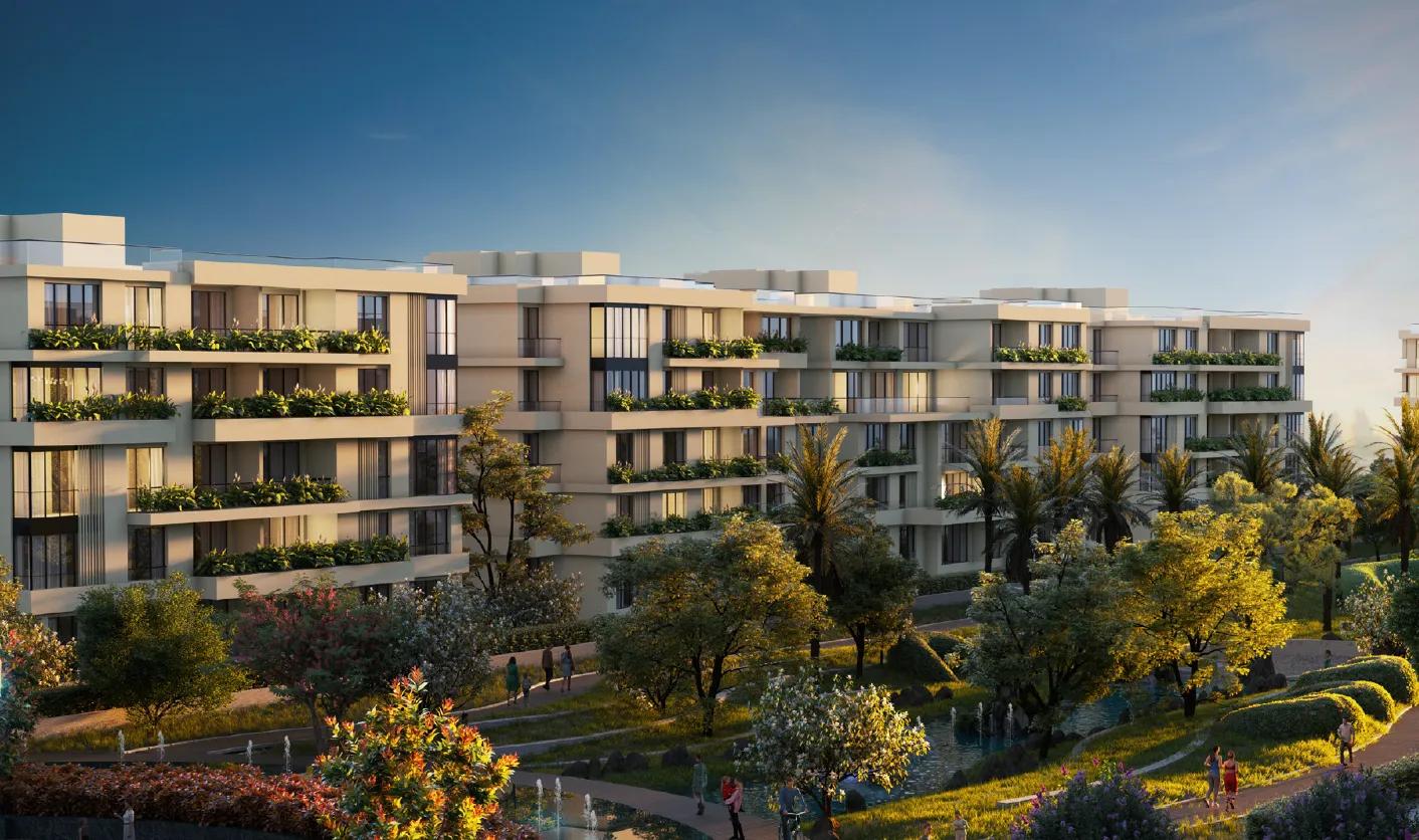 Apartment for sale in Bluetree in New Cairo of 105 m² with 2 bedrooms