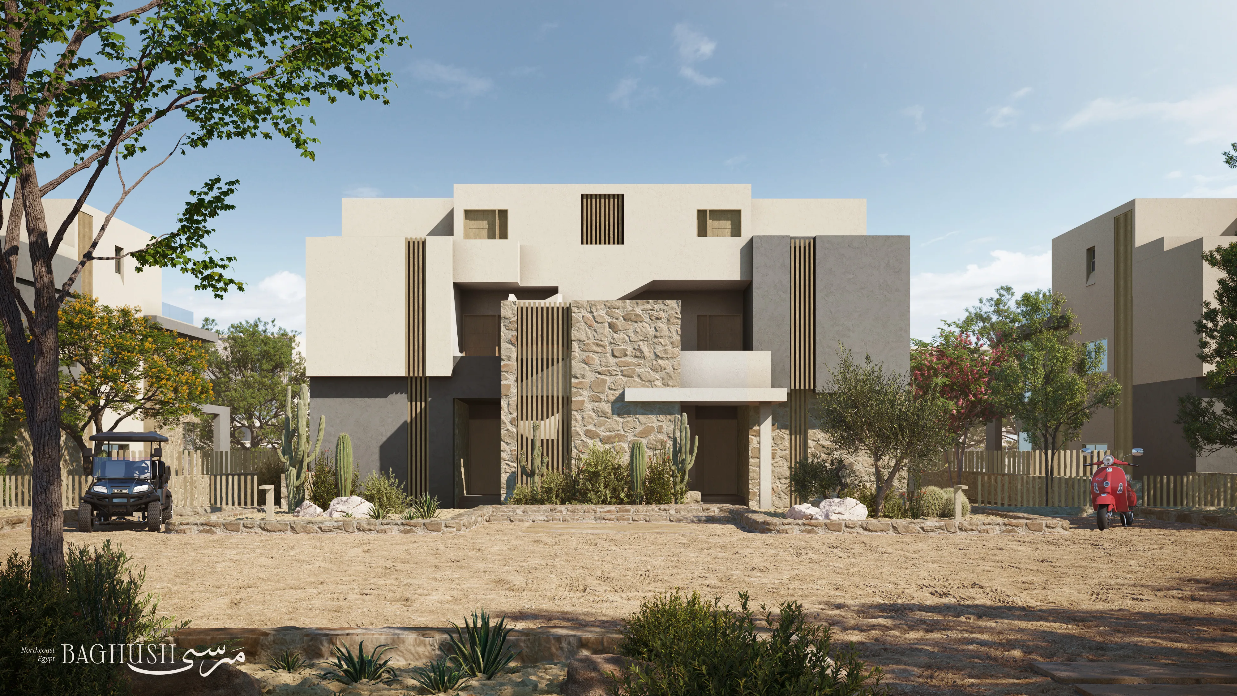 Villa for sale in Marsa Baghush in Sidi Heneish of 276 m² with 3 bedrooms