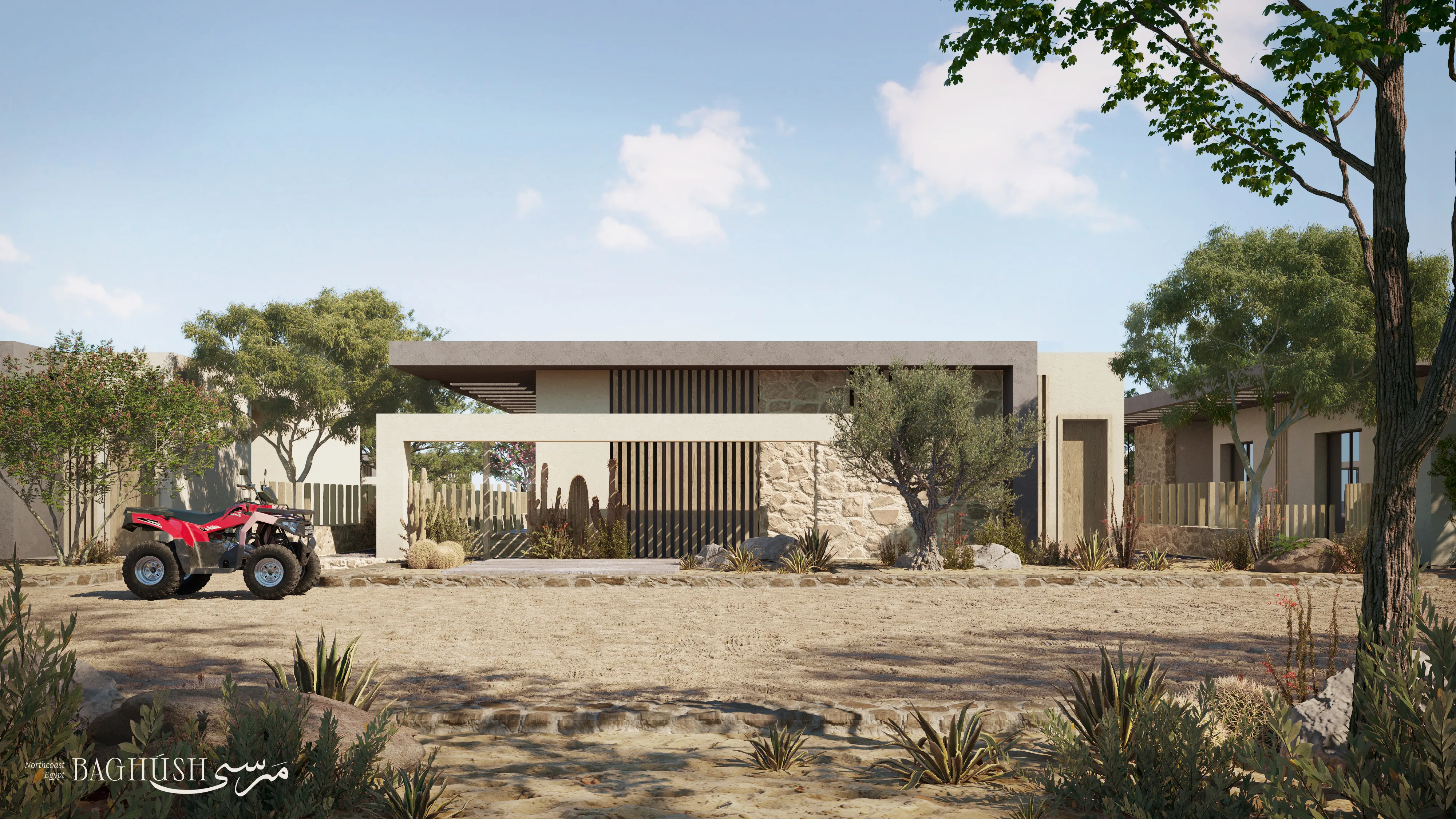 Villa for sale in Marsa Baghush in Sidi Heneish of 276 m² with 3 bedrooms