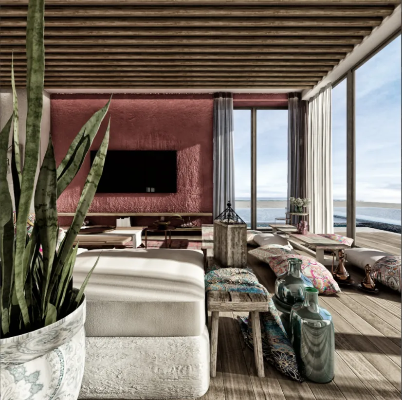 Chalet for sale in Gaia  in Ras El Hekma of 147 m² with 3 bedrooms