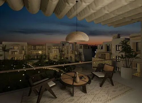 شقة فندقية للبيع في زويا غزالة باي في غزالة باي بمساحة 92 م² تتكون من 1 غرف