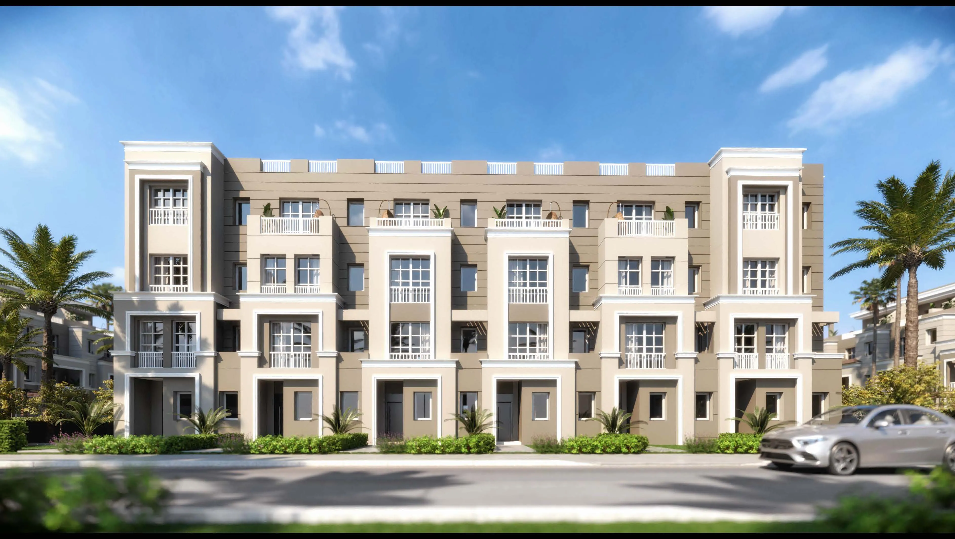 Apartment for sale in The Butterfly  in Mostakbal City of 82 m² with 1 bedrooms