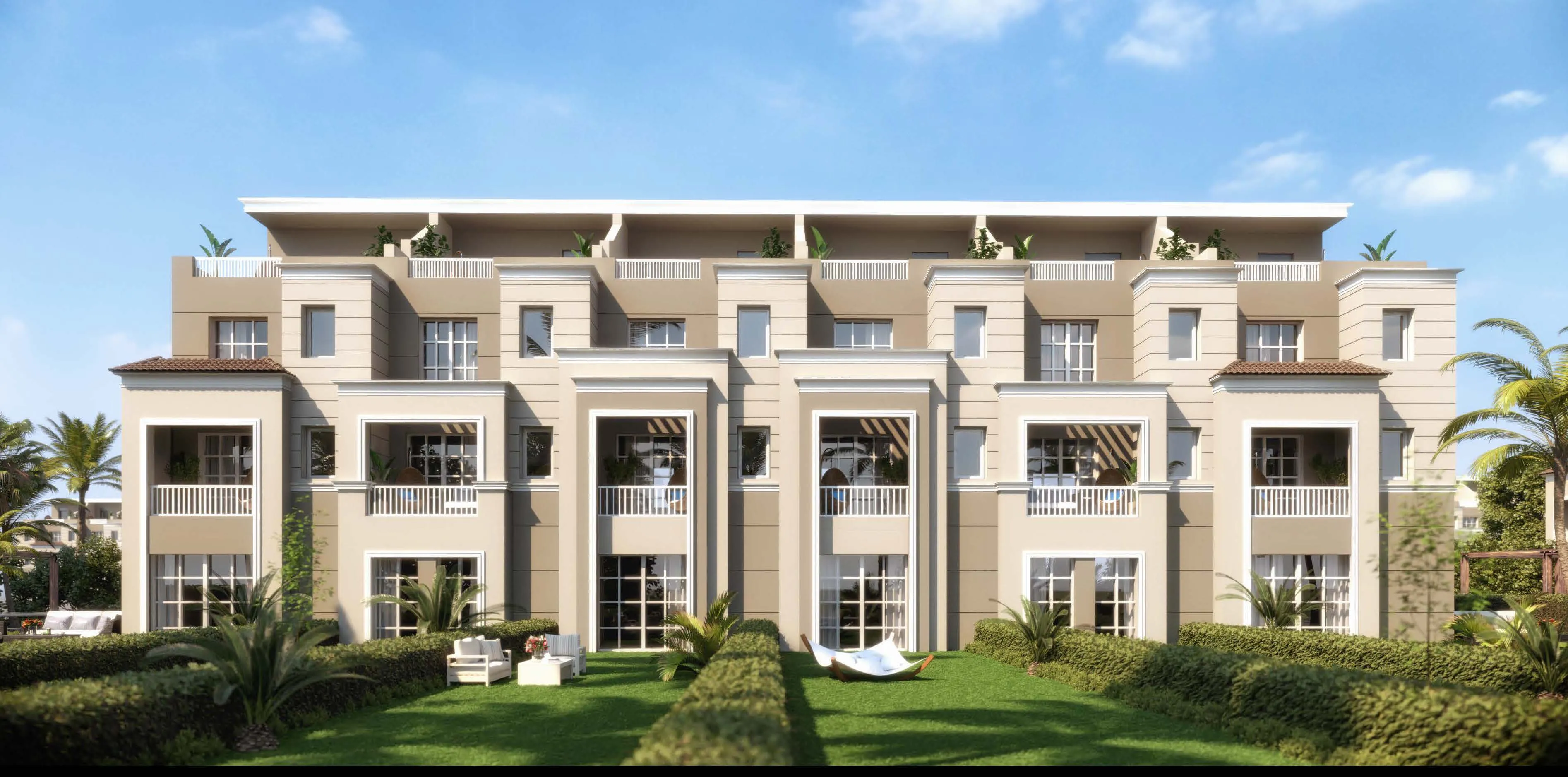 Apartment for sale in The Butterfly  in Mostakbal City of 72 m² with 1 bedrooms