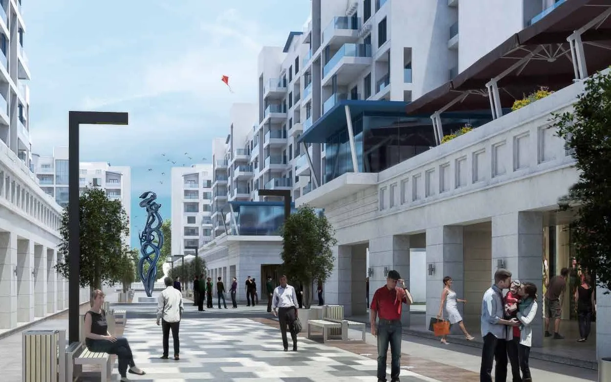 Apartment for sale in Downtown New Alamein in Al Alamein of 166 m² with 2 bedrooms