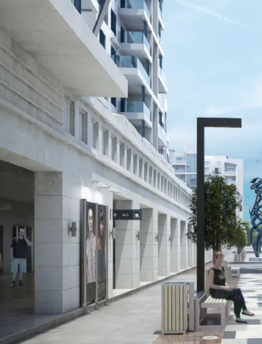 Apartment for sale in Downtown New Alamein in Al Alamein of 166 m² with 2 bedrooms