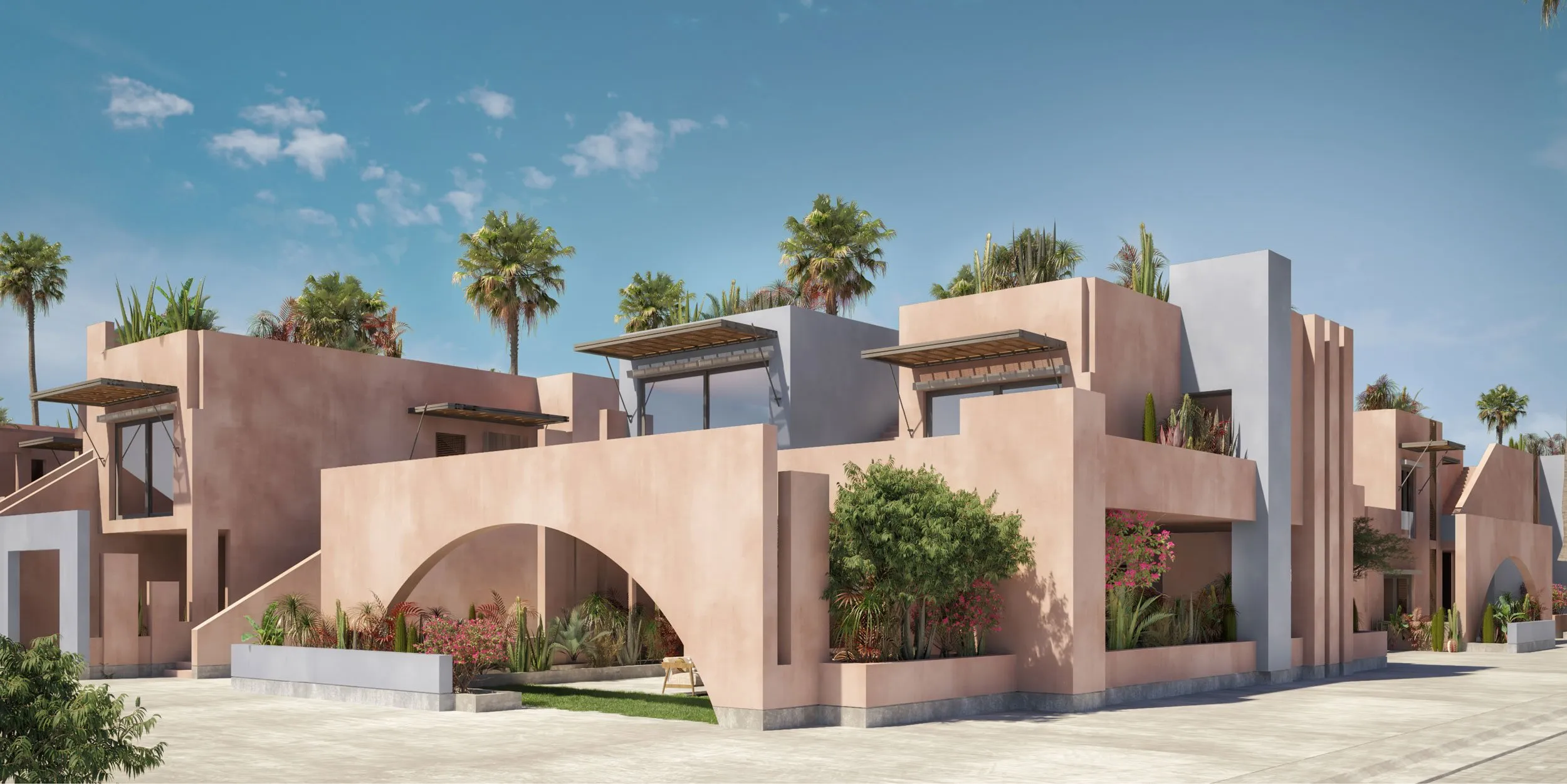 Twinhouse for sale in Playa Ghazala in Ghazala Bay of 316 m² with 4 bedrooms