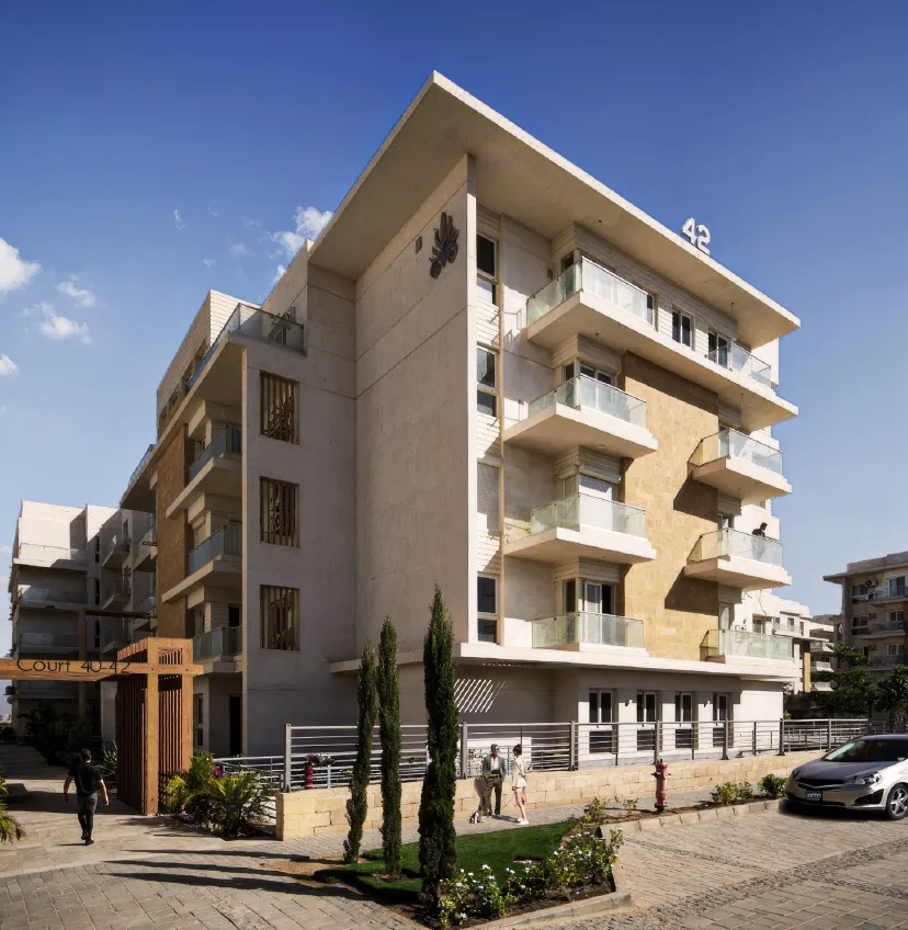 Apartment for sale in Lagoon Beach Park Mountain View I-City October in 6th of October City of 125 m² with 2 bedrooms