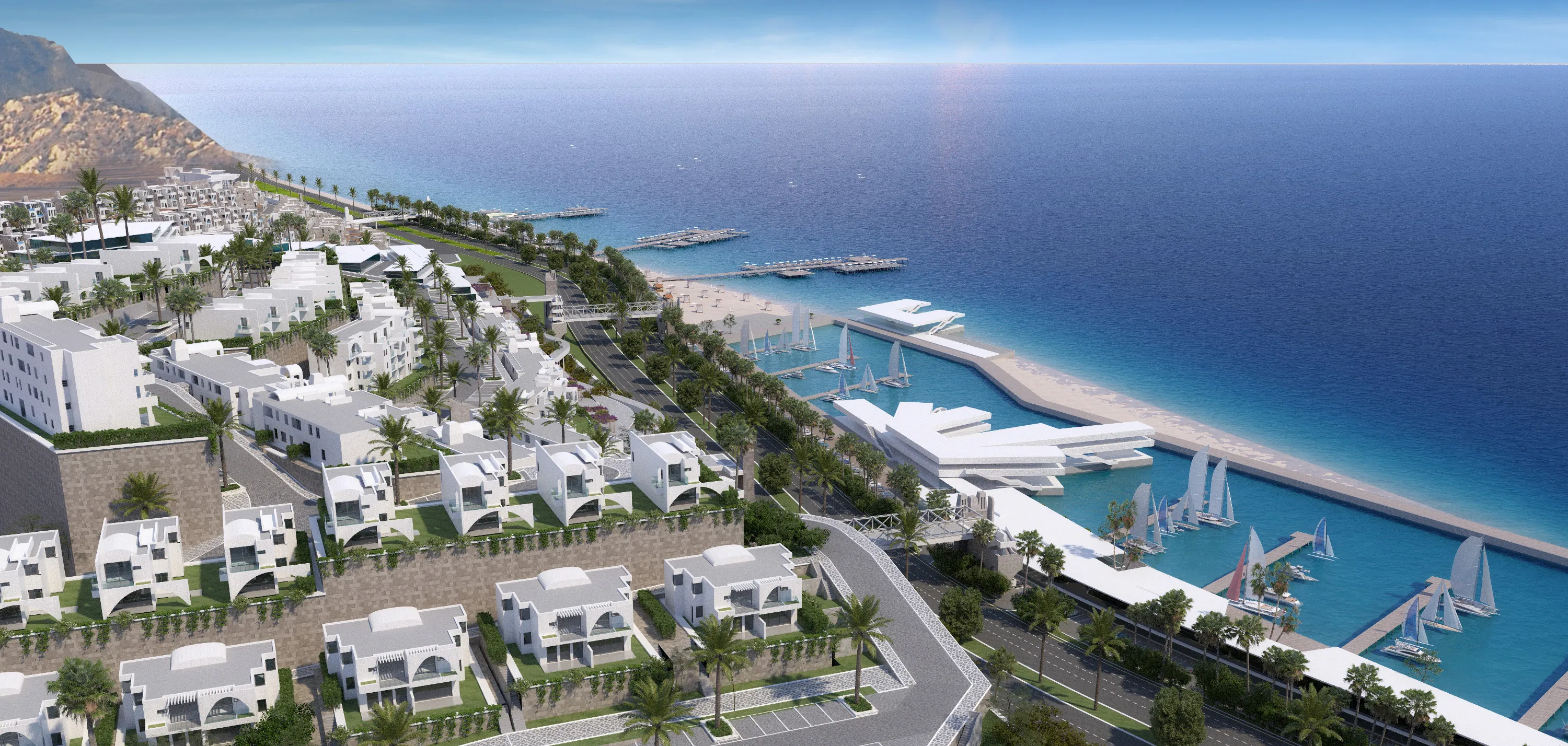 Chalet for sale in Marina Residence Il Monte Galala in Ain Sokhna of 115 m² with 3 bedrooms