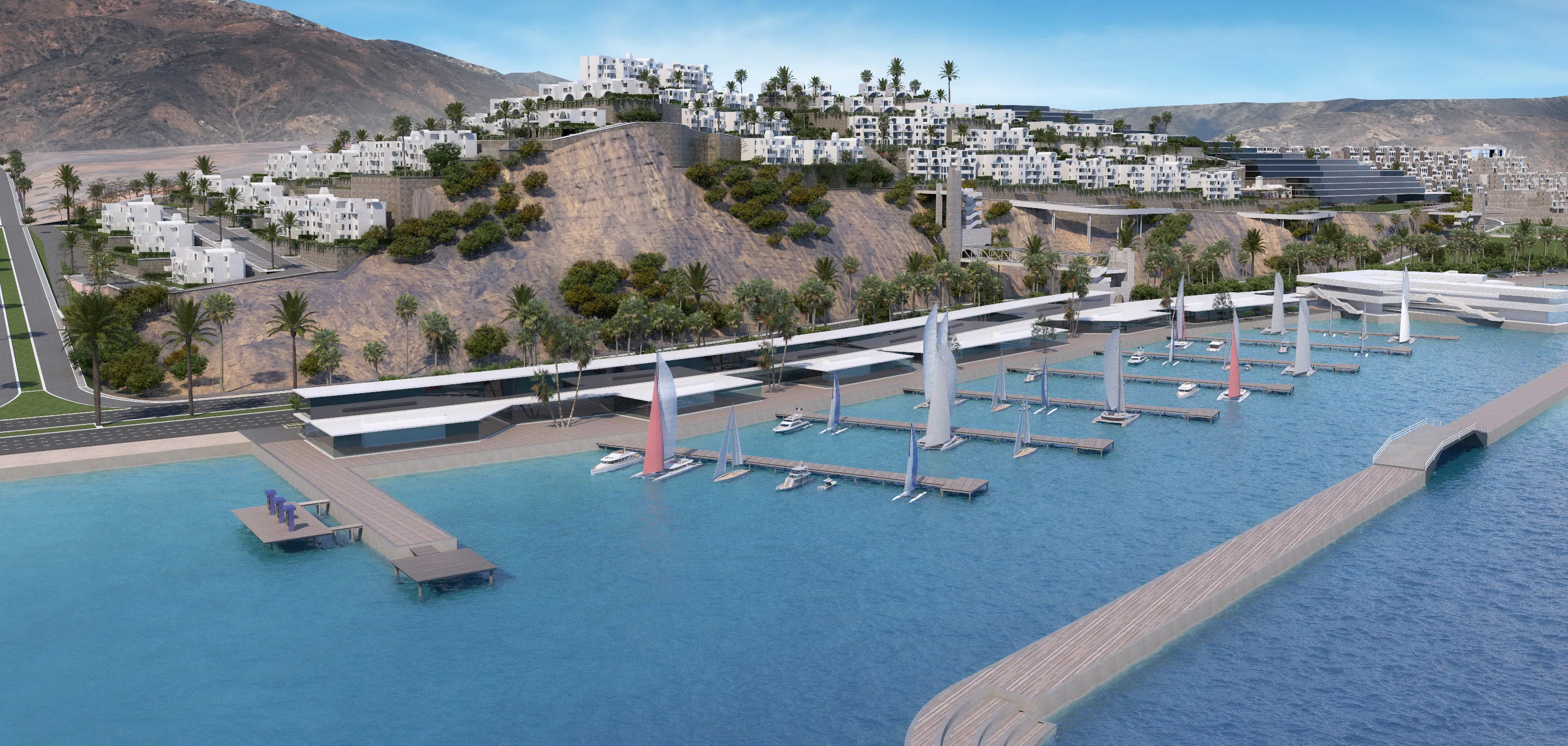 Chalet for sale in Marina Residence Il Monte Galala in Ain Sokhna of 115 m² with 3 bedrooms