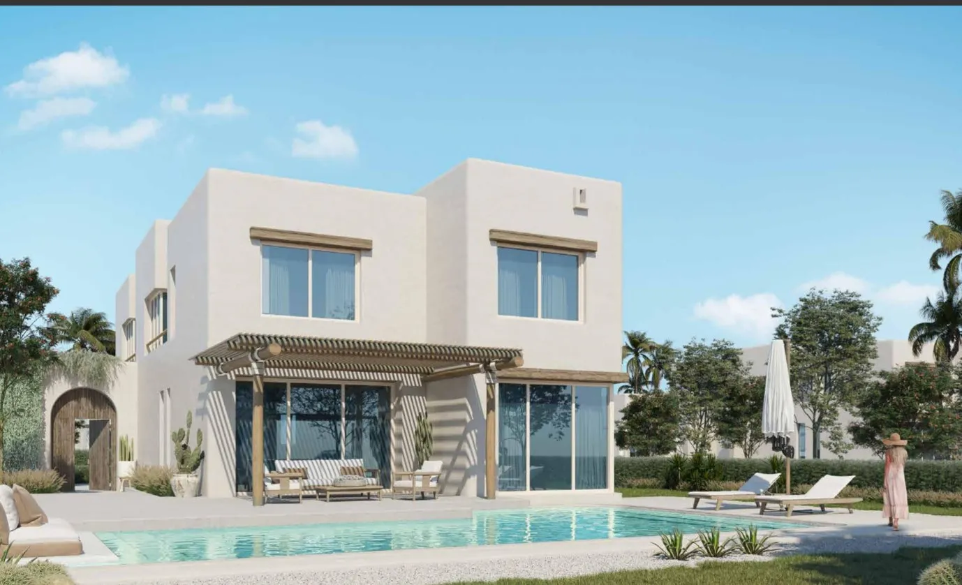 Chalet for sale in Hacienda West in Ras El Hekma of 155 m² with 3 bedrooms