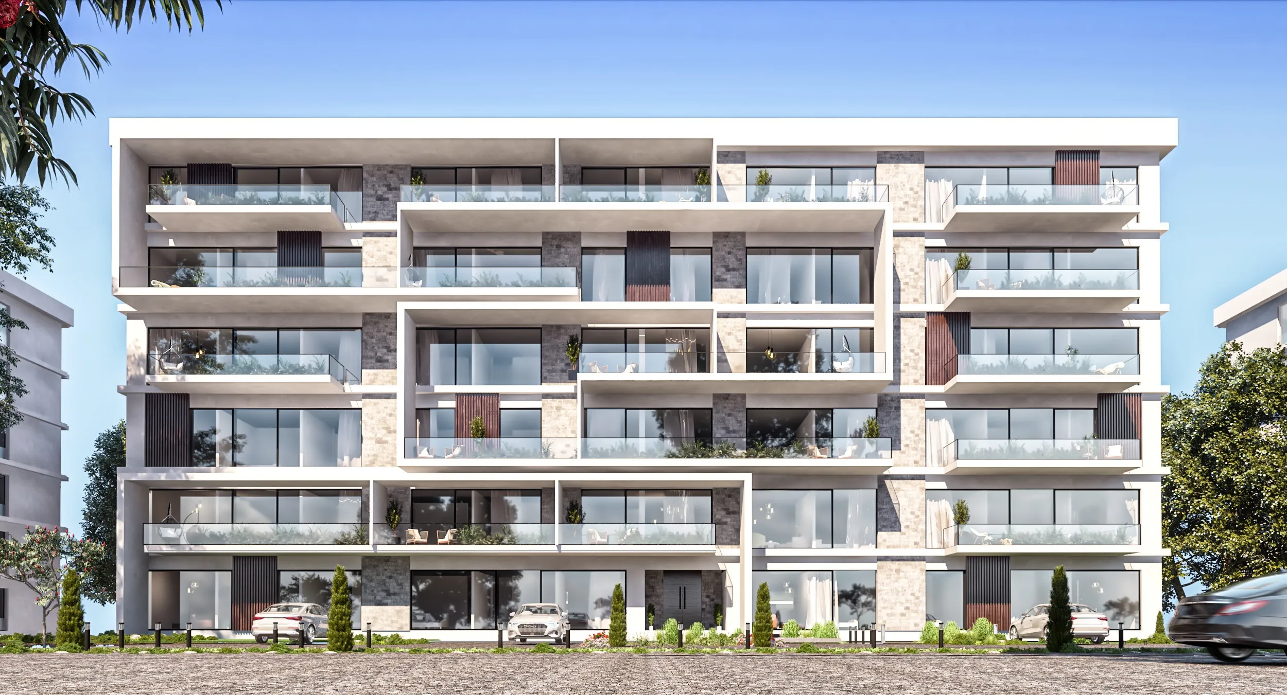 Apartment for sale in The Crest in New Cairo of 80 m² with 1 bedrooms