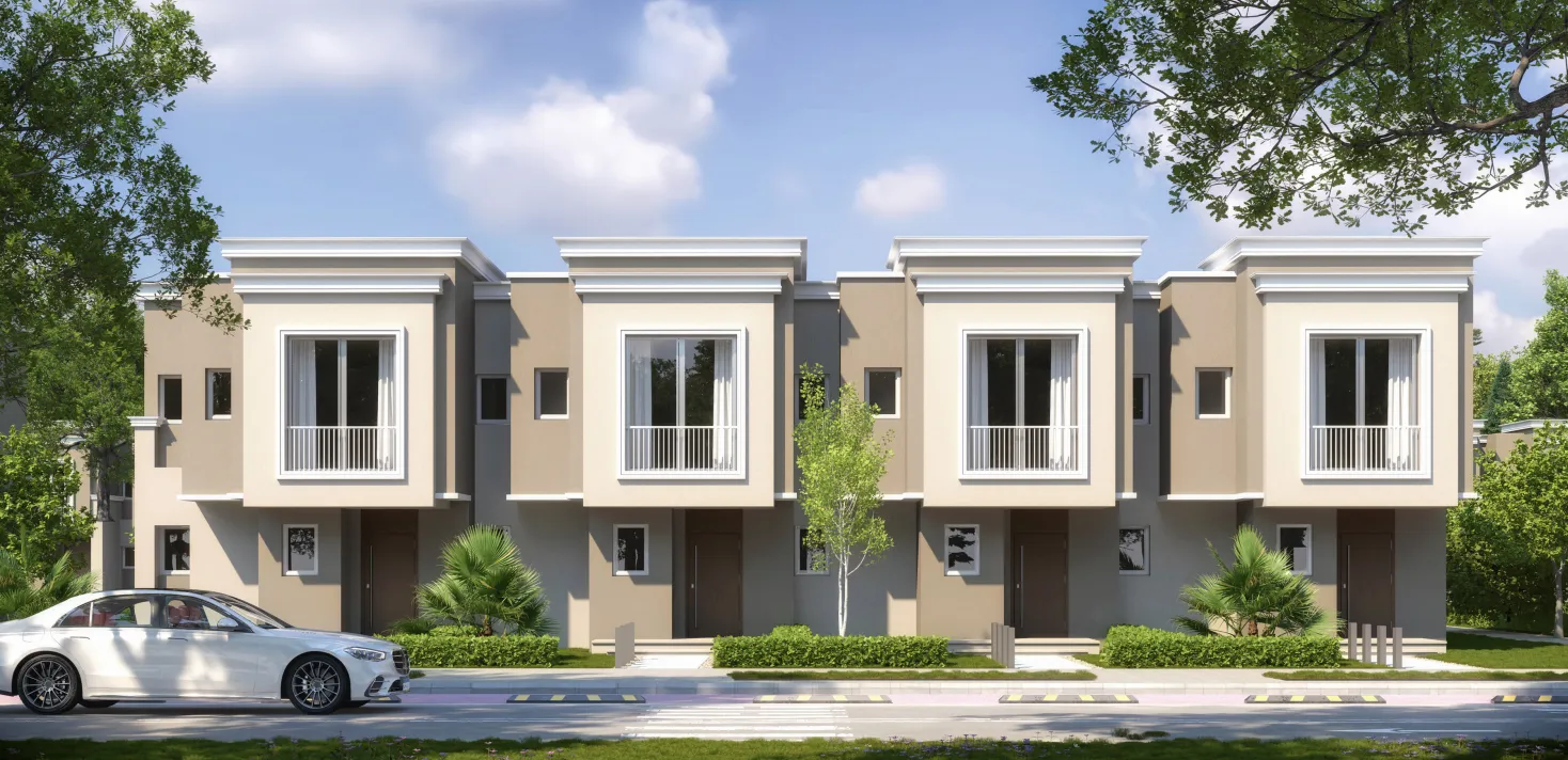 Townhouse for sale in Club Views - Sarai in New Cairo of 152 m² with 3 bedrooms