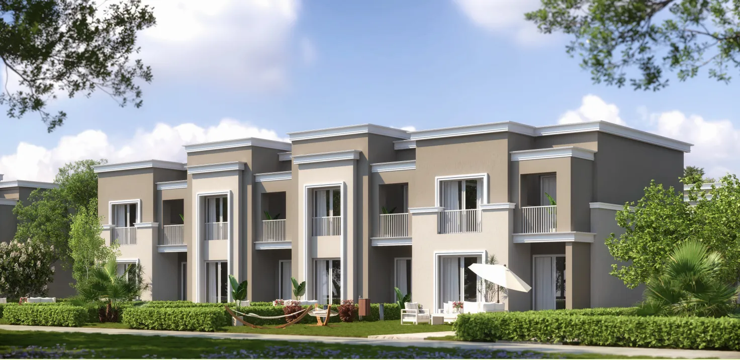 Townhouse for sale in Club Views - Sarai in New Cairo of 152 m² with 3 bedrooms