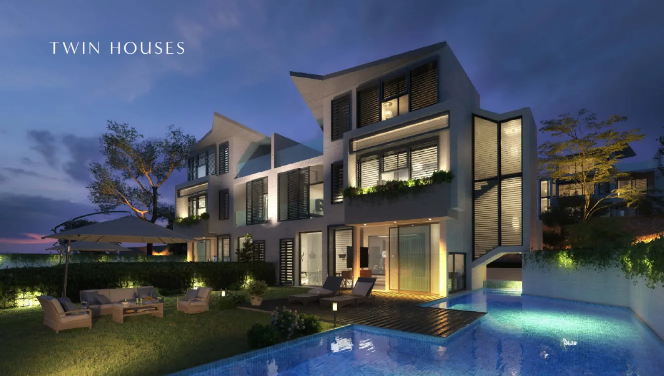 Chalet for sale in Il Monte Galala in Ain Sokhna of 136 m² with 3 bedrooms