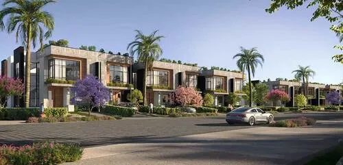Townhouse for sale in Belong in 6th of October City of 310 m² with 3 bedrooms