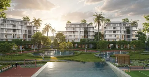 Apartment for sale in Westdays  in 6th of October City of 100 m² with 2 bedrooms