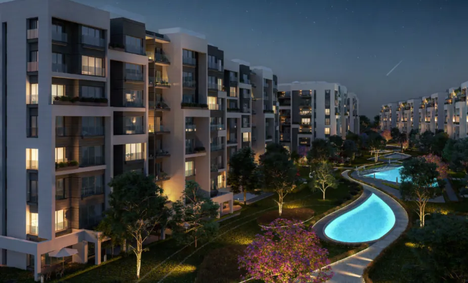 Apartment for sale in One residence in New Capital City of 110 m² with 1 bedrooms