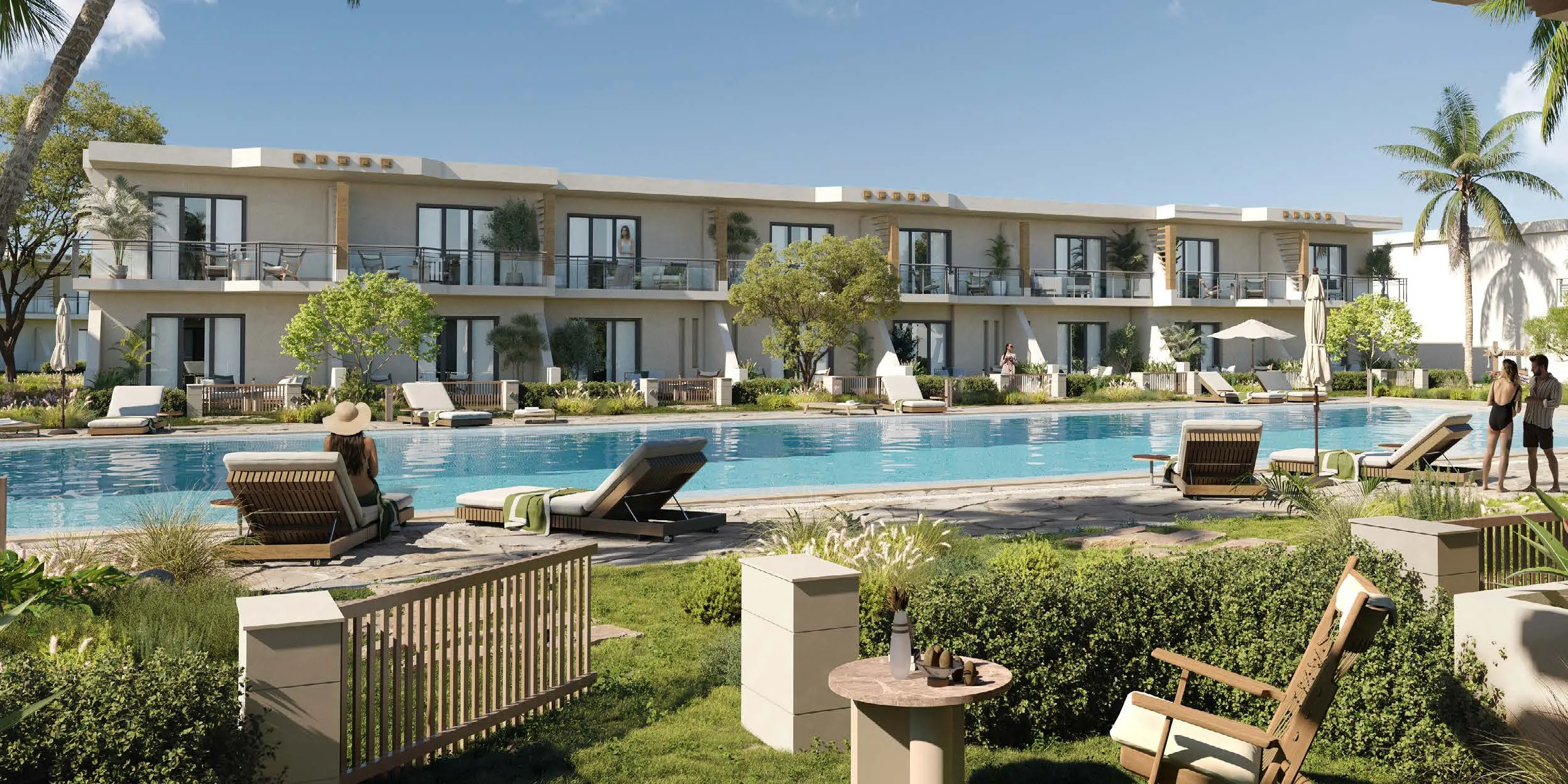 Townhouse for sale in Water Creek - Direction White in Ras El Hekma of 180 m² with 4 bedrooms
